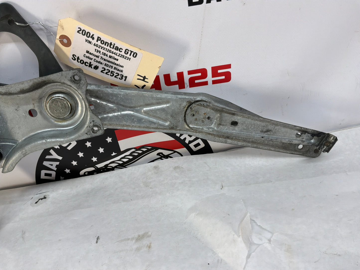 2004 Pontiac GTO LH Driver Front Window Regulator Motor OEM