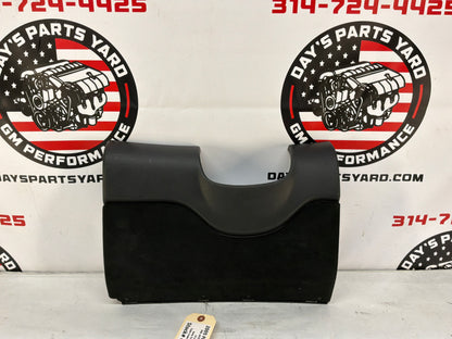 2005 Pontiac GTO Black Suede Lower Dash Knee Bolster Fuse Cover OEM