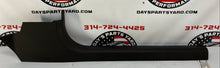 2007 Chevy C6 Corvette Convertible RH Passenger Interior Carpet Retainer Sill Scuff Trim Cover Kick Panel OEM
