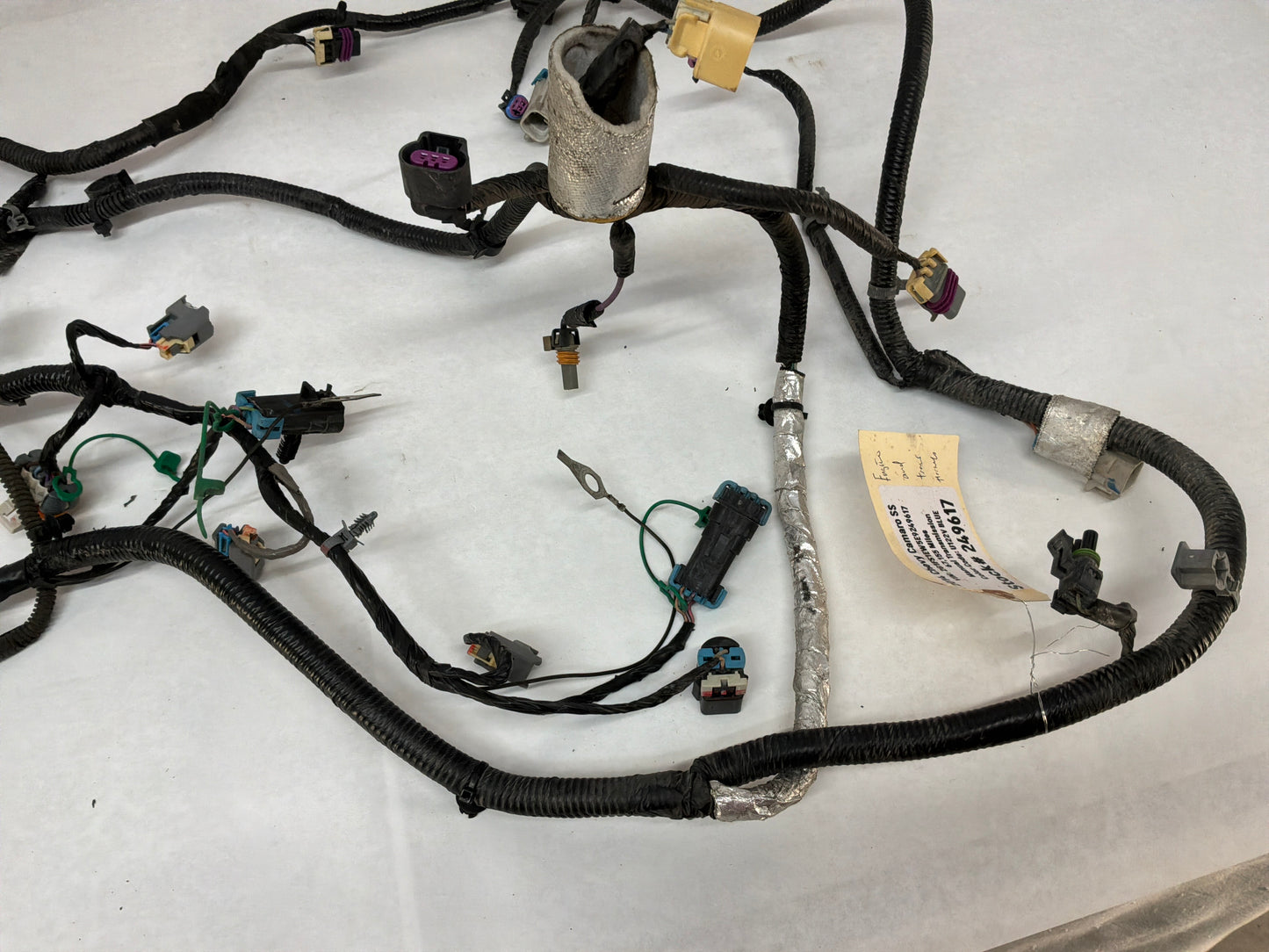 2014 Chevy Camaro SS Engine Motor Manual Transmission Wiring Wire Harness OEM