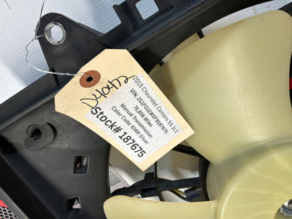 2015 Chevrolet Camaro SS 1LE Radiator fan