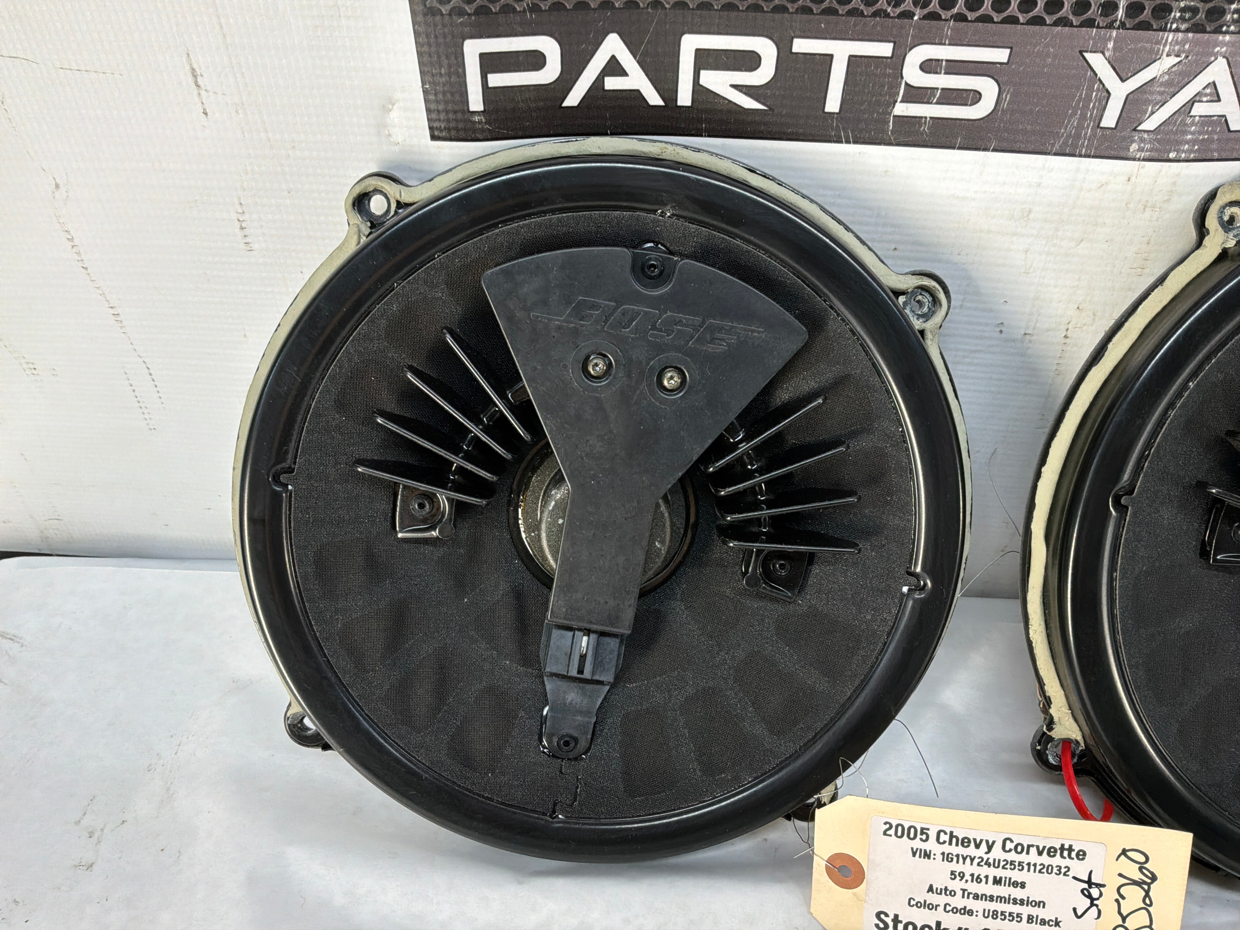 2005 Chevy C6 Corvette RH & LH Front Door Bose Speaker OEM | Day's