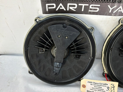 2005 Chevy C6 Corvette RH & LH Front Door Bose Speaker OEM - Day's Parts Yard