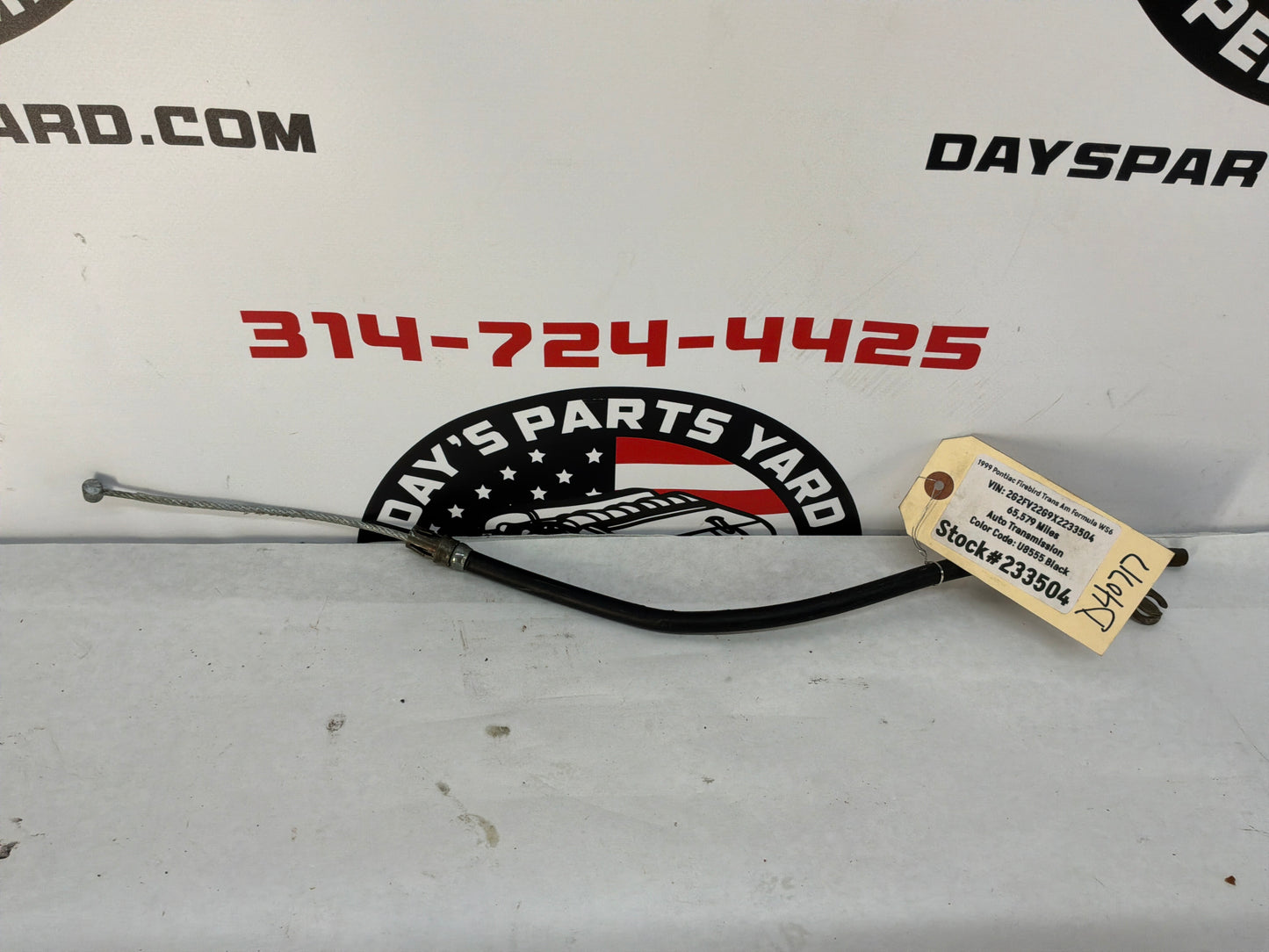 1999 Pontiac Firebird Trans Am Formula WS6 Emergency E Parking Brake Cables OEM