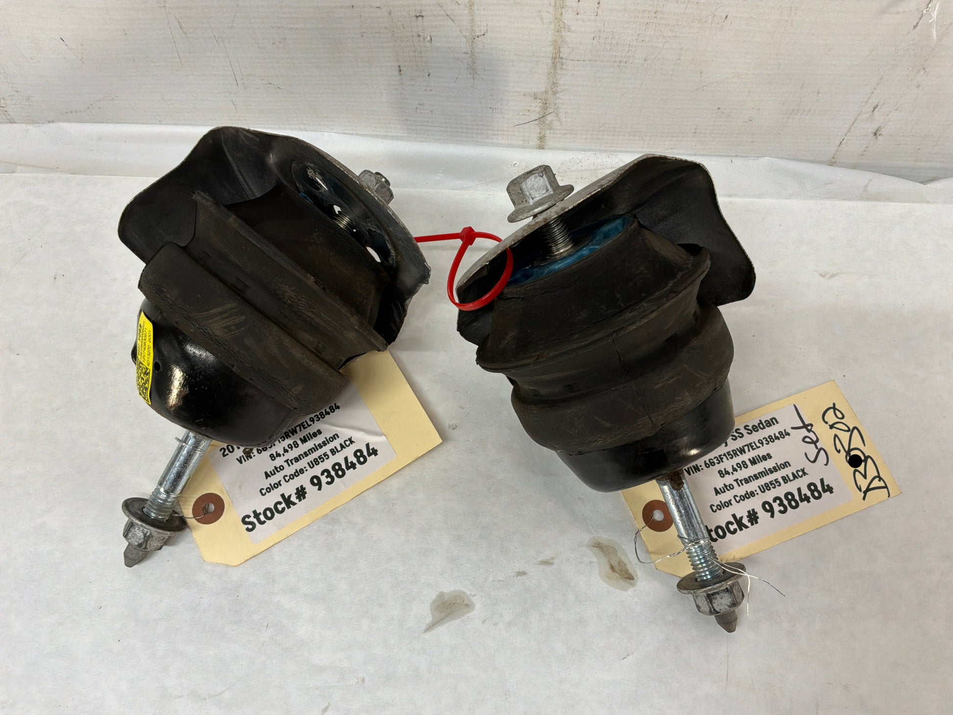 2014 Chevy SS Sedan Engine Motor Mounts Set OEM - Day's Parts Yard