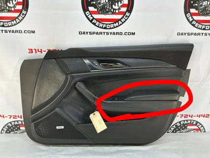 2018 Cadillac CTS-V Front RH Passenger Door Panel OEM broken grab