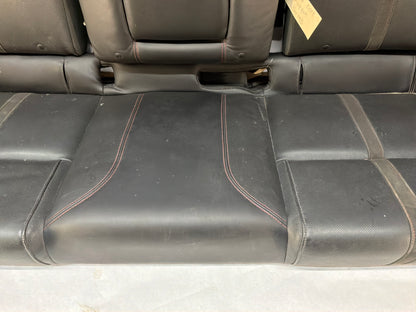 2017 Chevy SS Sedan Rear Seats Black Leather Alcantara Suede OEM