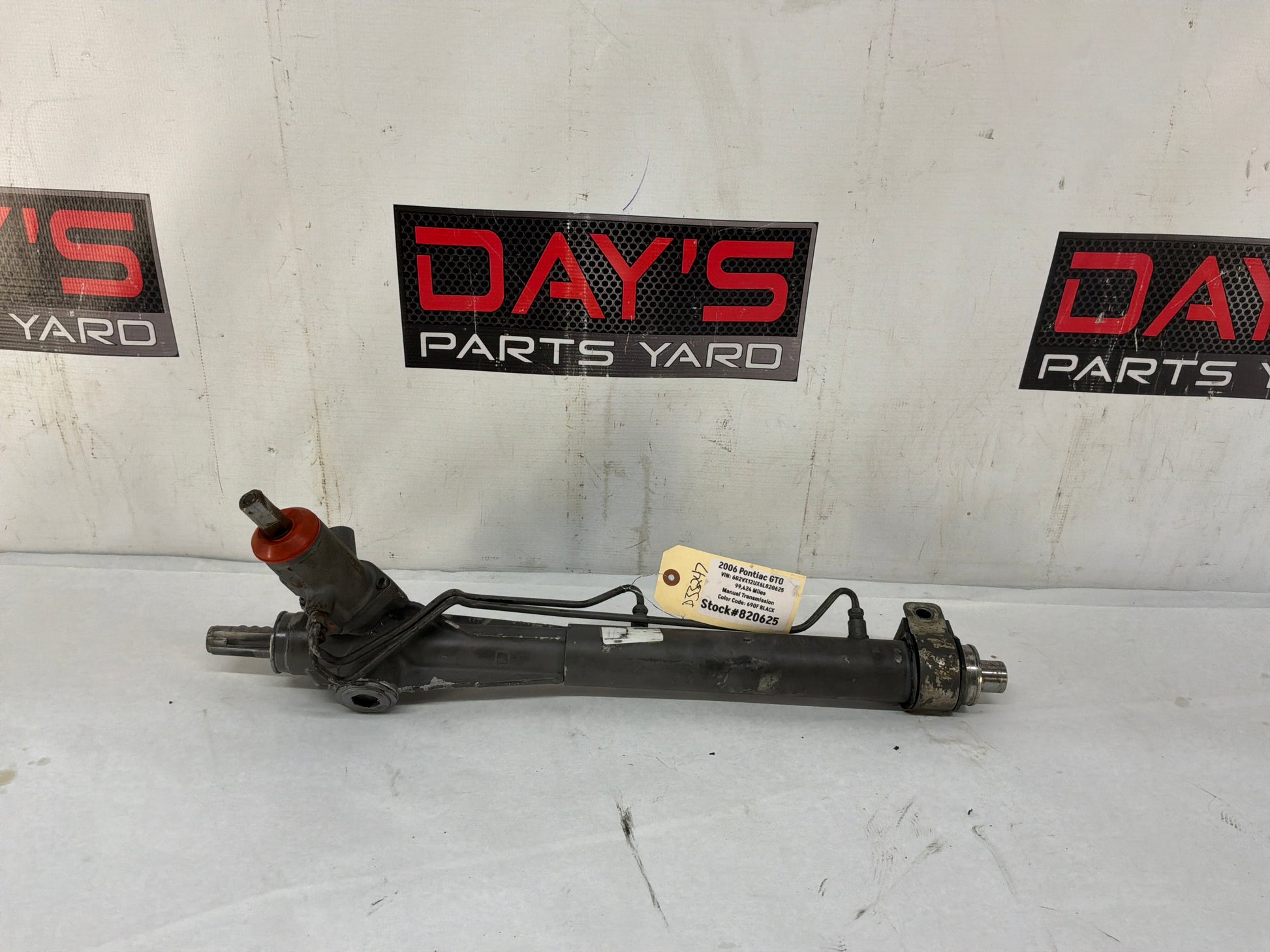 Rack and pinion - Day's Parts Yard