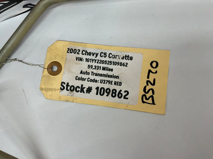2002 Chevy C5 Corvette Power Steering Cooler Lines Hoses Tubes OEM