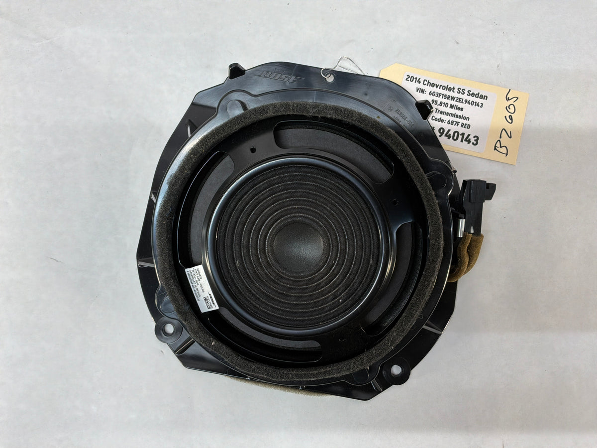 2014 Chevy SS Sedan Bose Package Tray Parcel Shelf Rear Deck Speakers OEM
