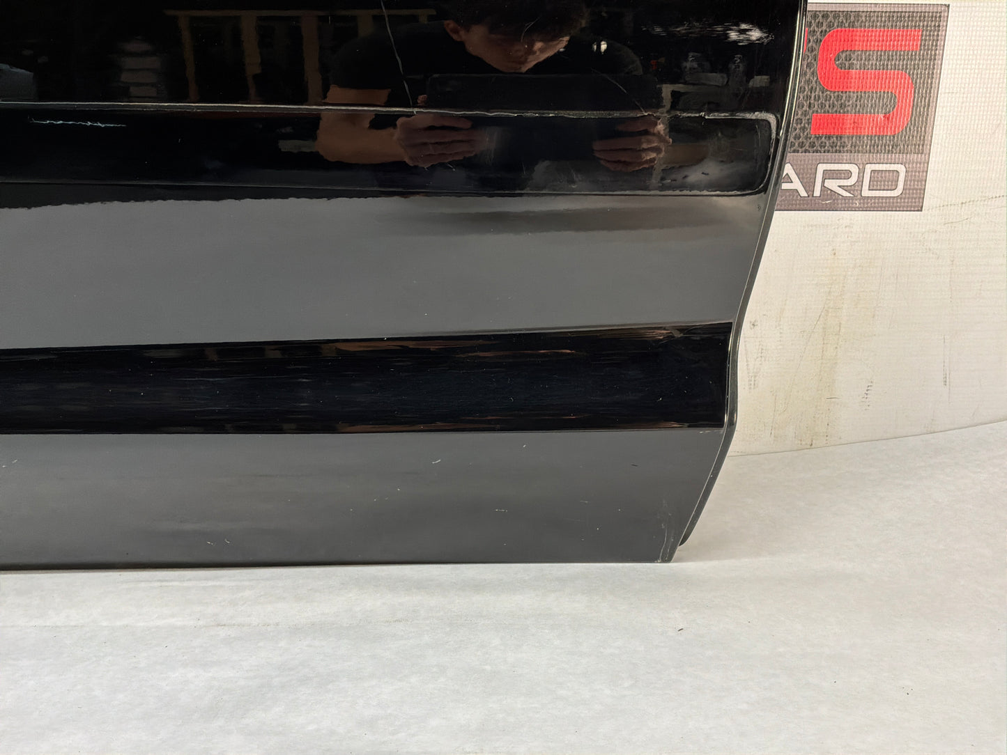 1999 Chevy C5 Corvette RH Passenger Front Exterior Outside Door Black OEM