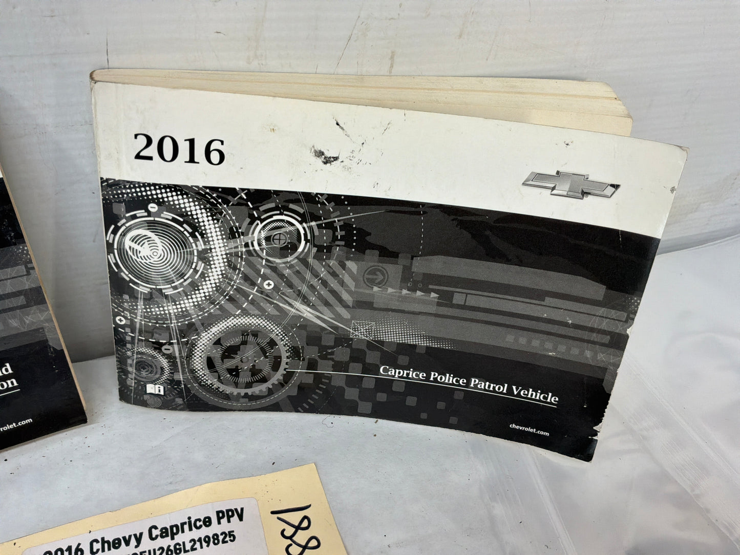 2016 Chevy Caprice PPV Owners Manual Booklet OEM