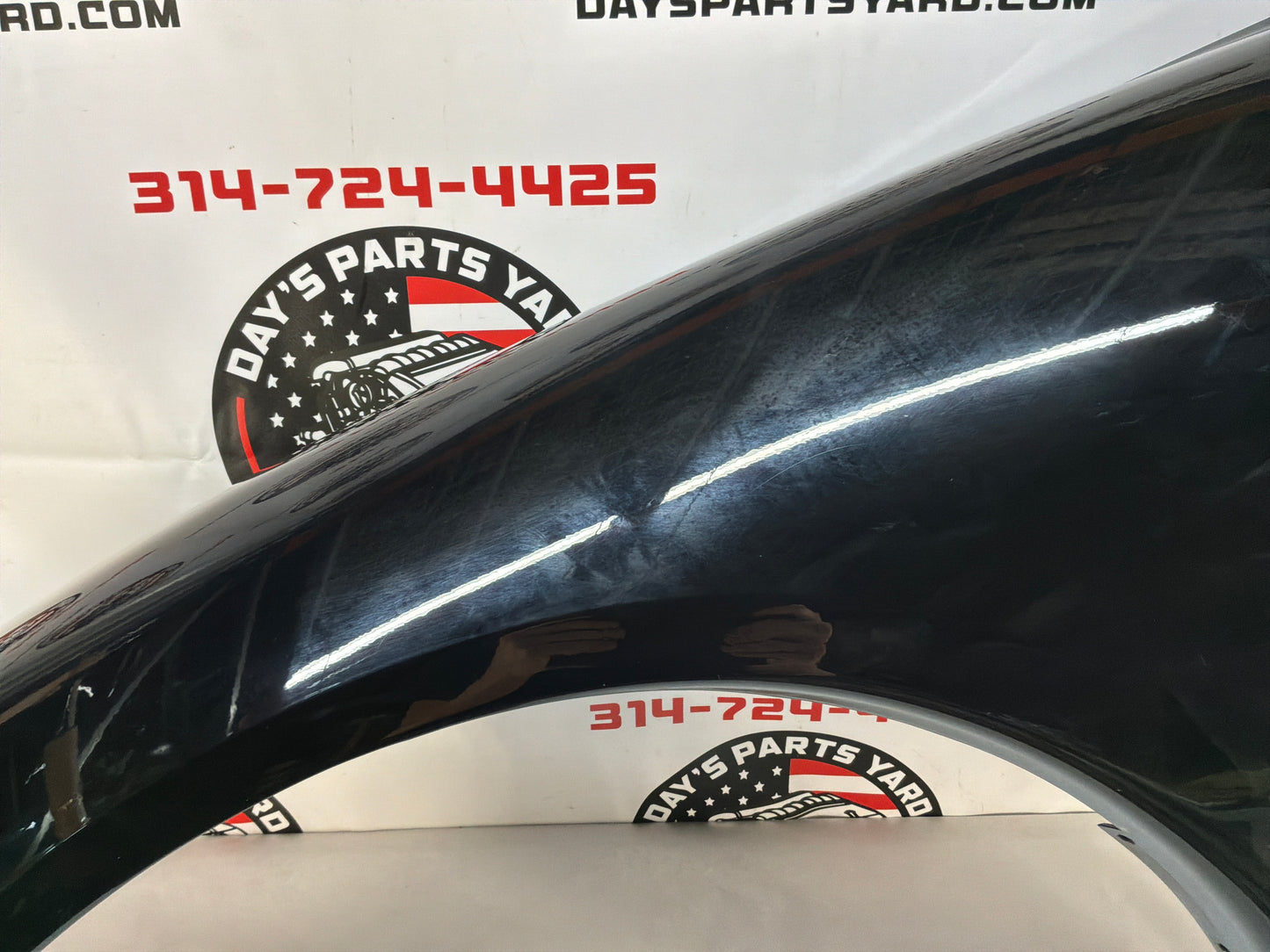 2007 C6 Corvette Convertible LH Driver Front Fender Black OEM