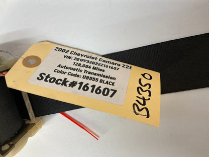 2002 Chevy Camaro Z28 Front & Rear Seatbelt Seat Belts Retractors w/ Buckles Holders Ebony OEM w/ Buckles Holders Ebony OEM