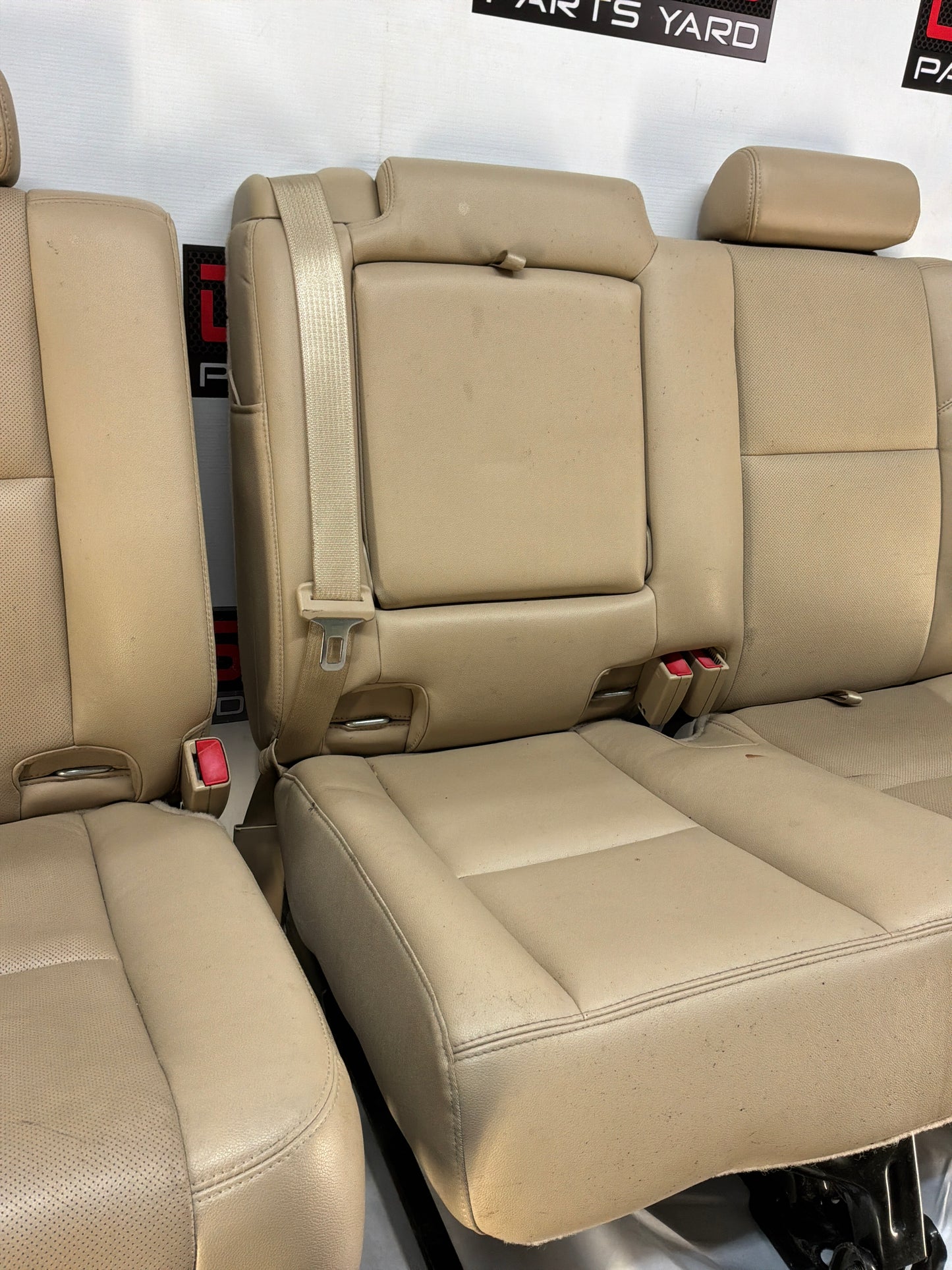2012 Chevy Avalanche Rear Seats Leather Cashmere OEM