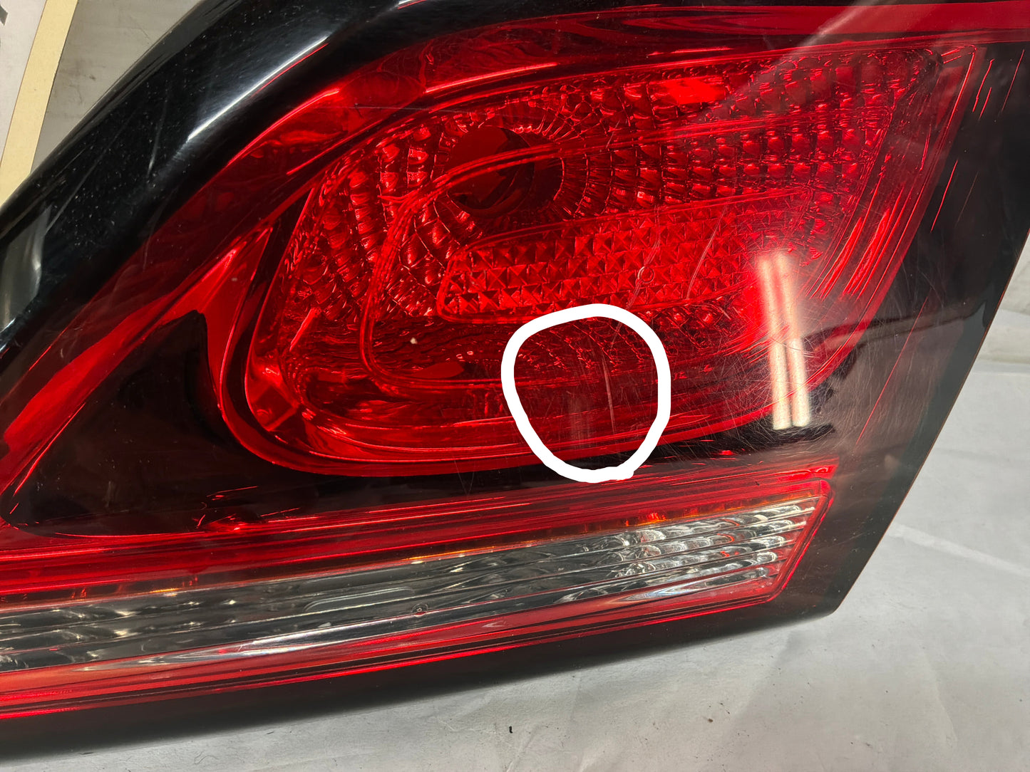 2016 Chevy SS Sedan RH Passenger Inner Tail Light Taillight Lamp OEM