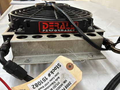 Derale Performance Transmission Cooler w/ Lines and Fan