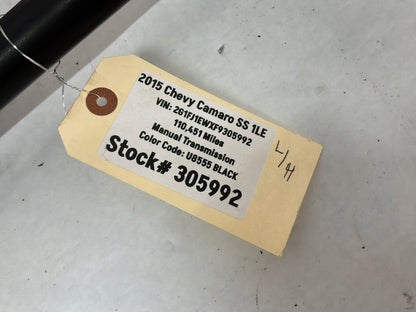 2015 Chevy Camaro SS 1LE LH Driver CV Axle Half Shaft OEM