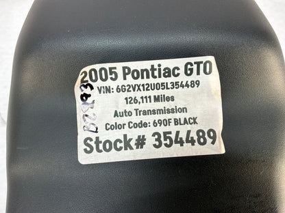 2005 Pontiac GTO Complete Steering Column Clam Shell Shroud Cover Molding Trim OEM