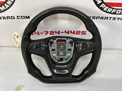 2017 Chevy SS Sedan Carbon Fiber Automatic Transmission Steering Wheel