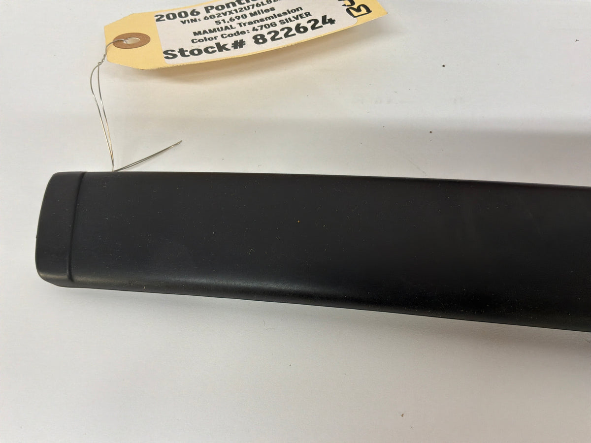 2006 Pontiac GTO LH Driver Exterior B Pillar Window Trim Applique Cover OEM