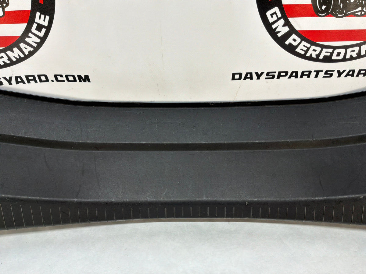 2016 Cadillac CTS-V Rear Trunk Cargo Compartment Sill Plate Trim Panel OEM