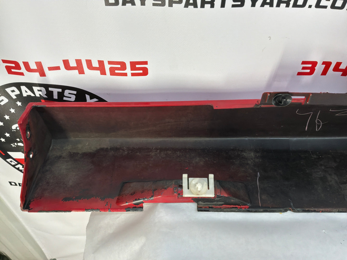 2014 Chevy SS Sedan RH Passenger Rocker Molding Side Skirt Panel Trim Red OEM