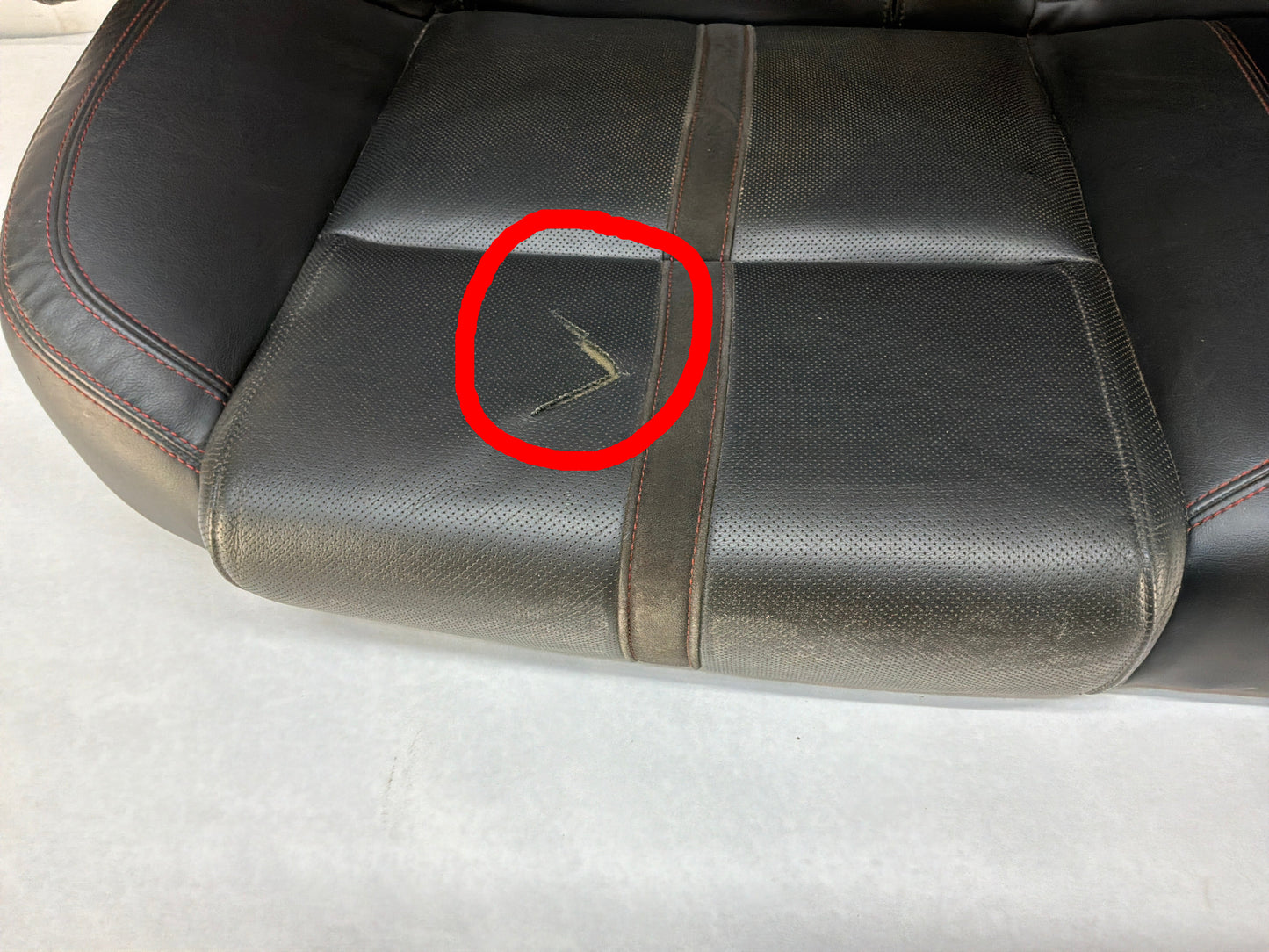 2015 Chevrolet SS Sedan Front and Rear Black Leather Seats OEM