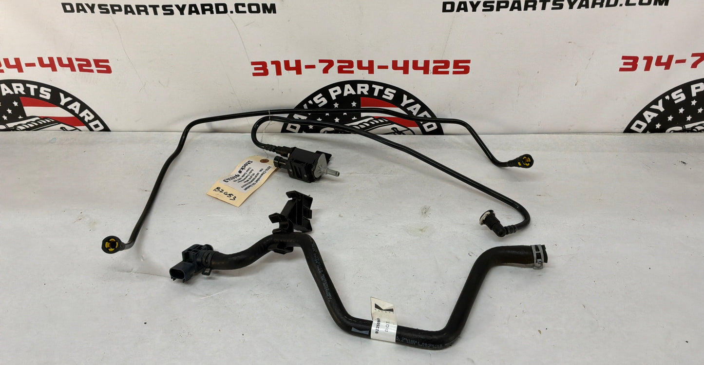 2014 Chevy SS Sedan Intake Evap Purge Valve Lines Brake Booster Vacuum Hose Tube OEM