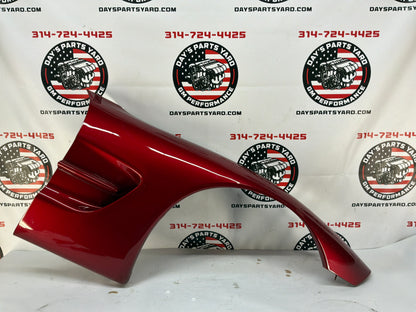 2002 Chevy C5 Corvette RH Passenger Front Fender Red OEM