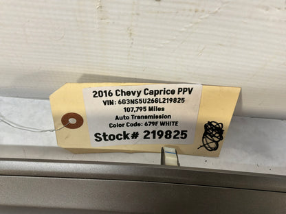 2016 Chevy Caprice PPV Dash Trim Applique Trim OEM