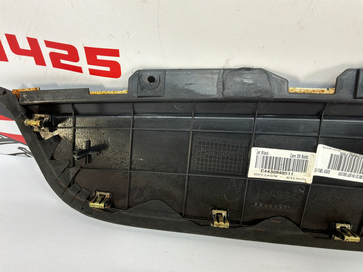 2013 Chevy Camaro ZL1 Dash Vent Trim Molding Panel Insert Suede OEM