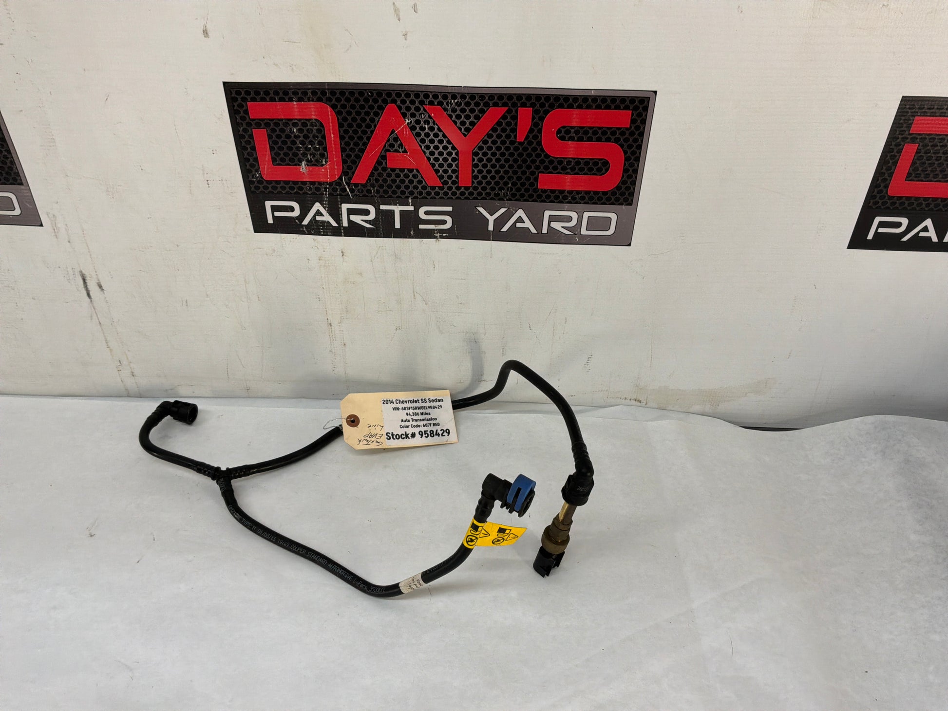 Line - Day's Parts Yard
