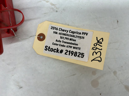 2016 Chevy Caprice PPV Positive Battery Jump Start Positive Post Terminal Fuse Cover OEM