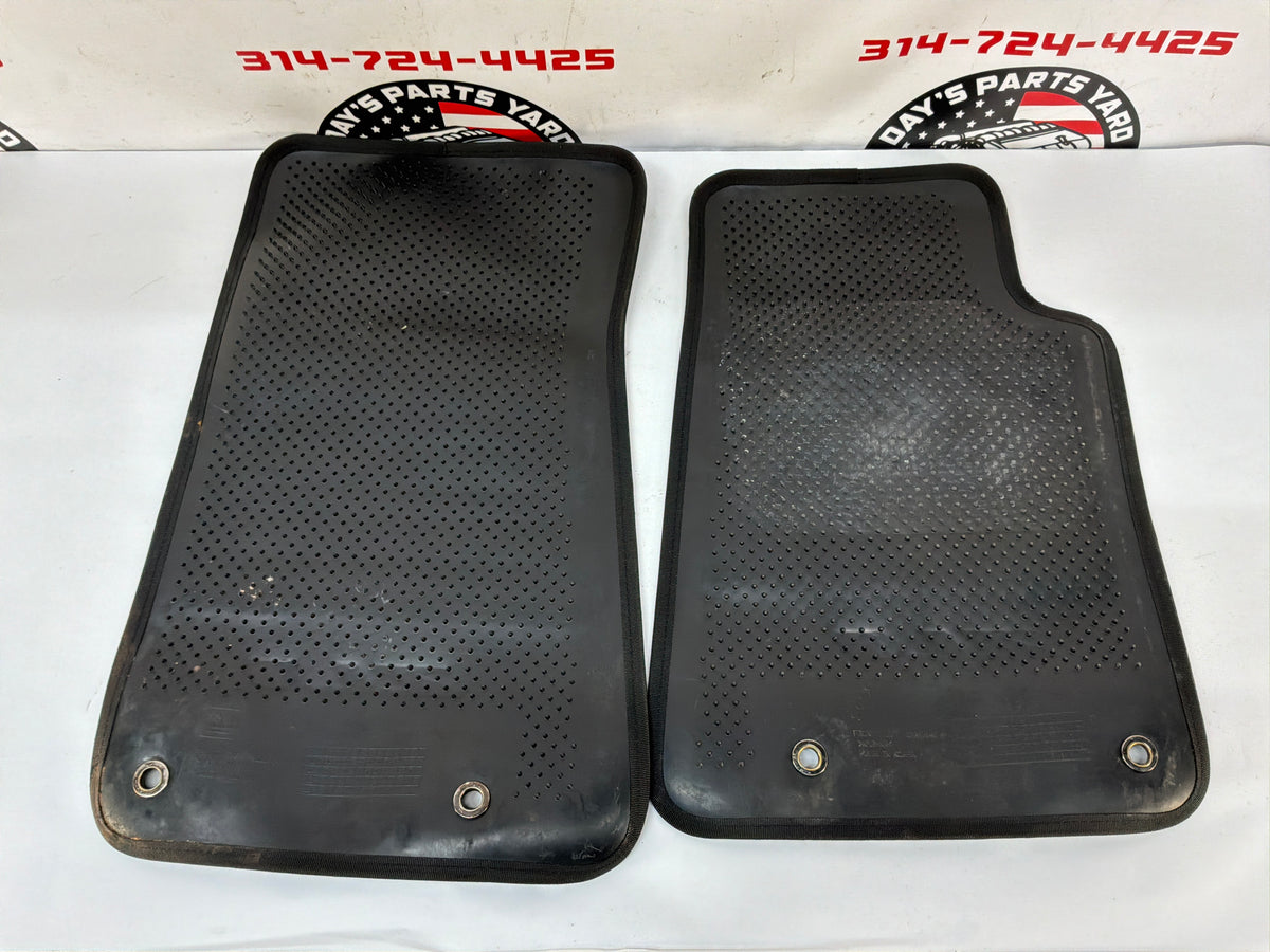 2013 Chevy Camaro ZL1 RH & LH Front Floor Mats Embroidered ZL1 Logo