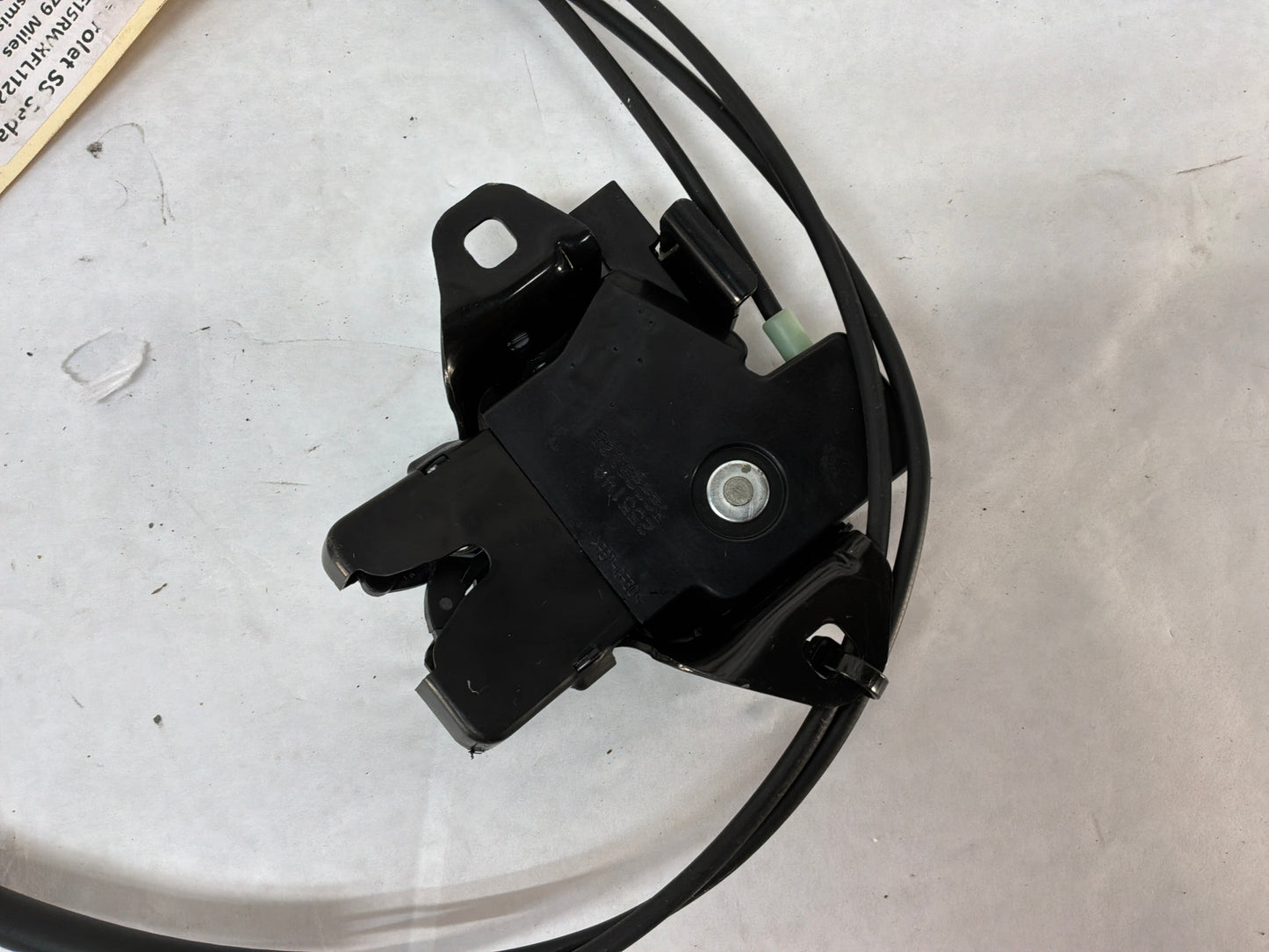2015 Chevy SS Sedan Trunk Deck Lid Latch Actuator w/ Cable OEM
