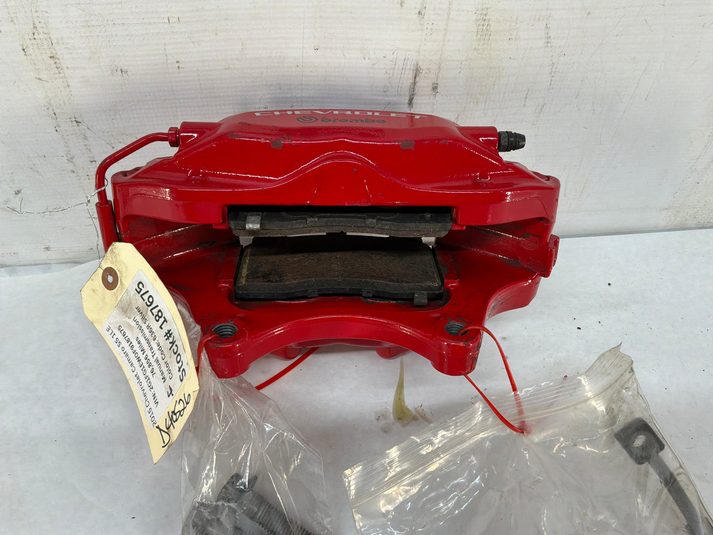 2015 Chevrolet Camaro SS 1LE Brembo Brake Calipers OEM
