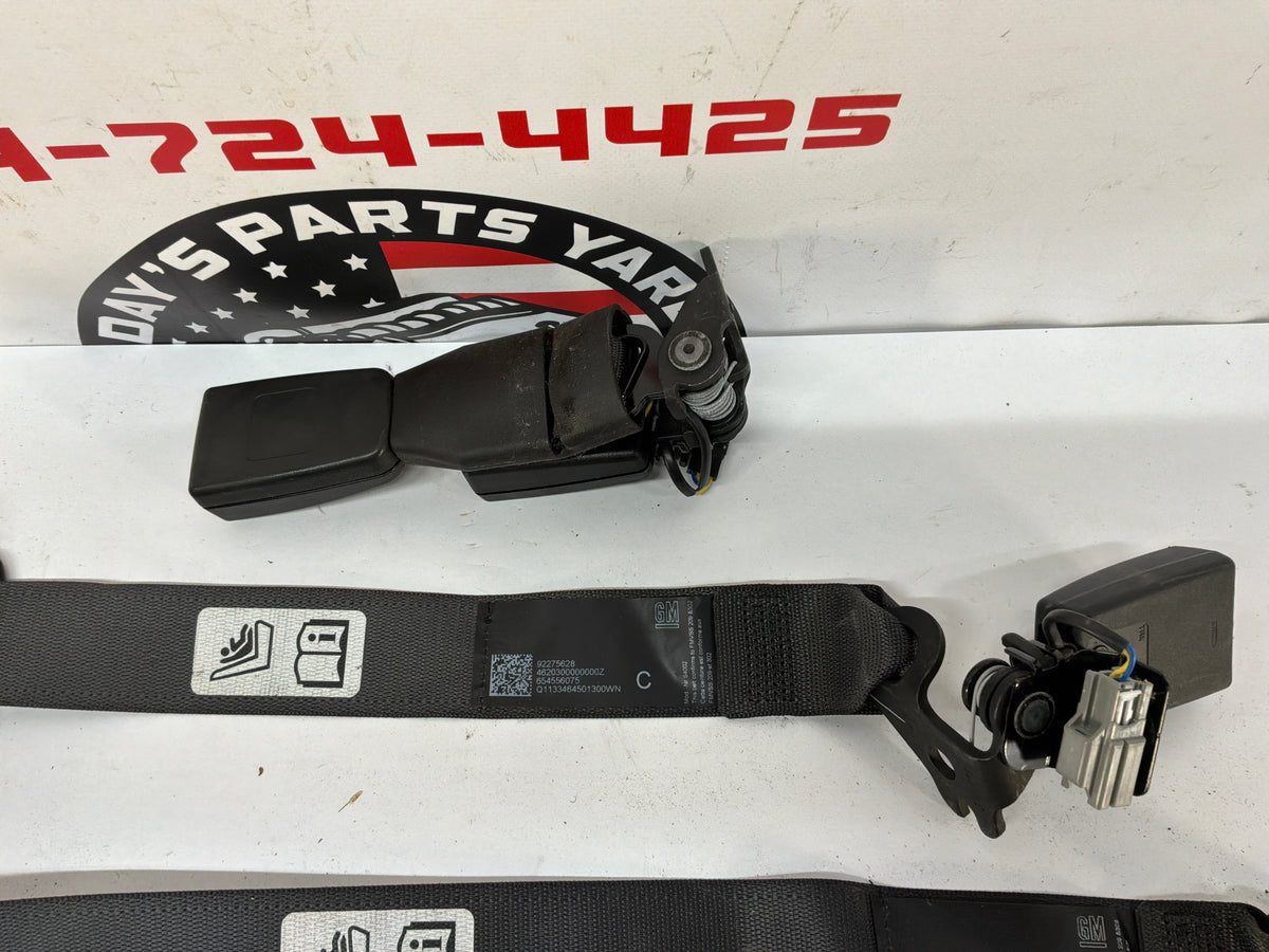 2014 Chevy SS Sedan Rear Seatbelt Seat Belt Retractor Set OEM