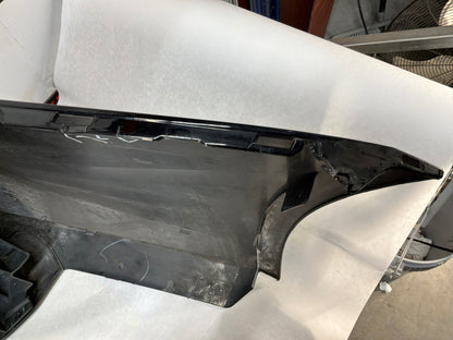 2011 Cadillac CTS-V Coupe Complete Rear Bumper Black OEM