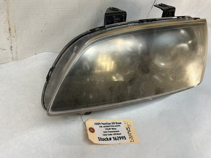 2009 Pontiac G8 Base LH Driver Headlights Head Light Lamps OEM - Day's Parts Yard
