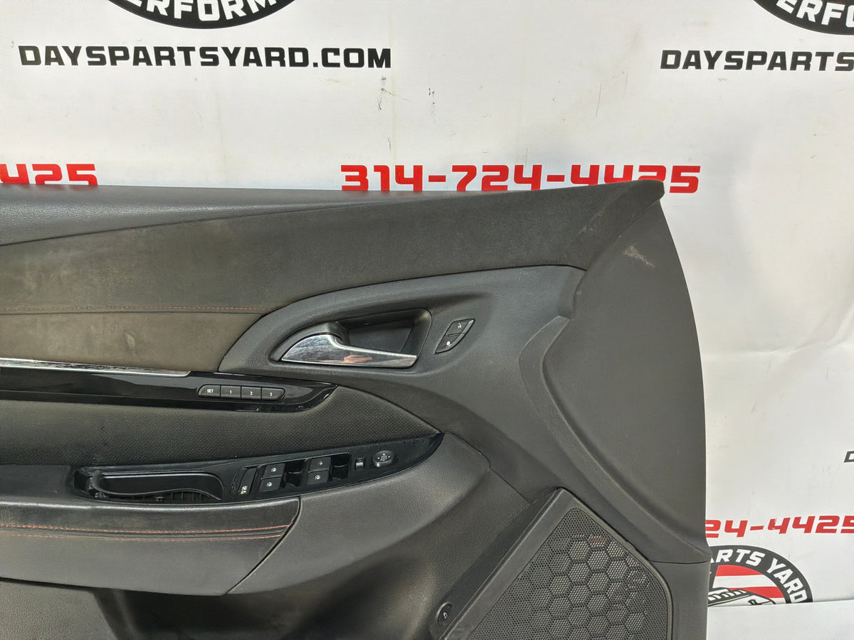 2014 Chevy SS Sedan LH Driver Front Interior Door Panel Trim OEM
