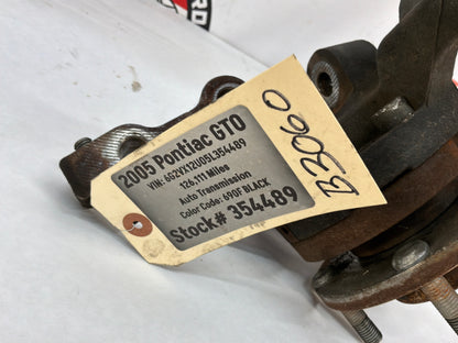 2005 Pontiac GTO LH Driver Front Suspension Spindle Hub Knuckle Assembly OEM