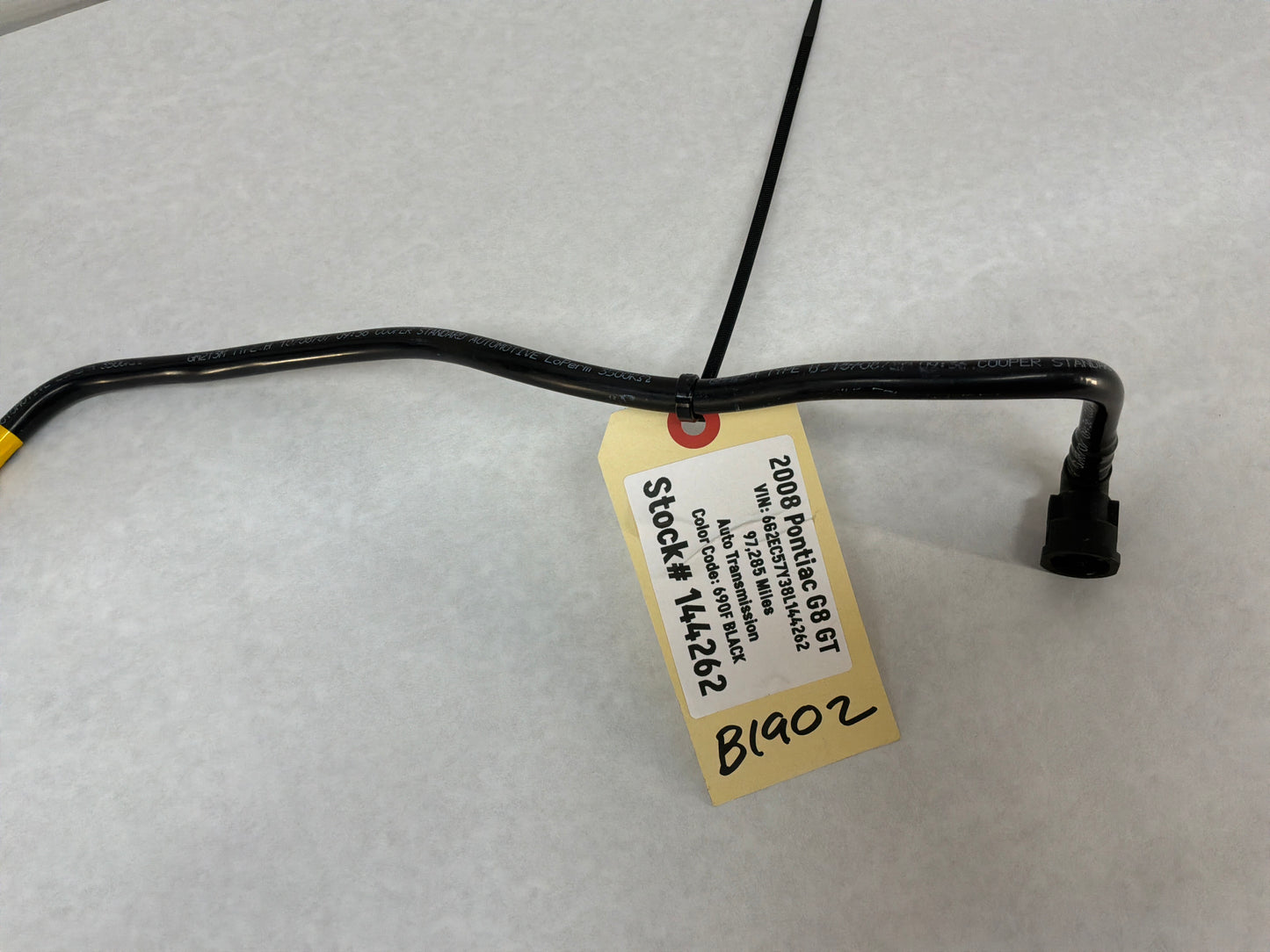 2008 Pontiac G8 GT EVAP PCV Line Hose Tube Pipe OEM