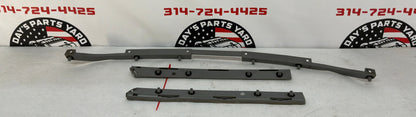 2006 Pontiac GTO Rear Bumper Brackets Guides Set 3 Piece OEM