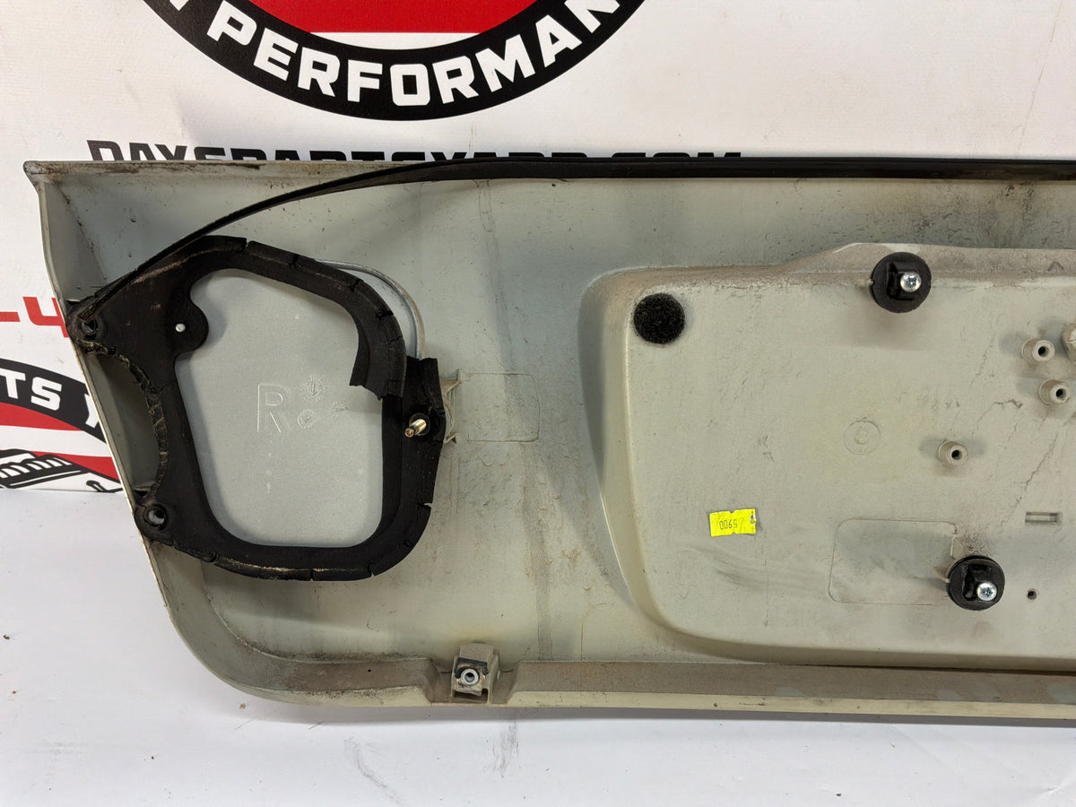 2006 Pontiac GTO Trunk Deck Lid Filler Insert Applique Panel Silver  OEM