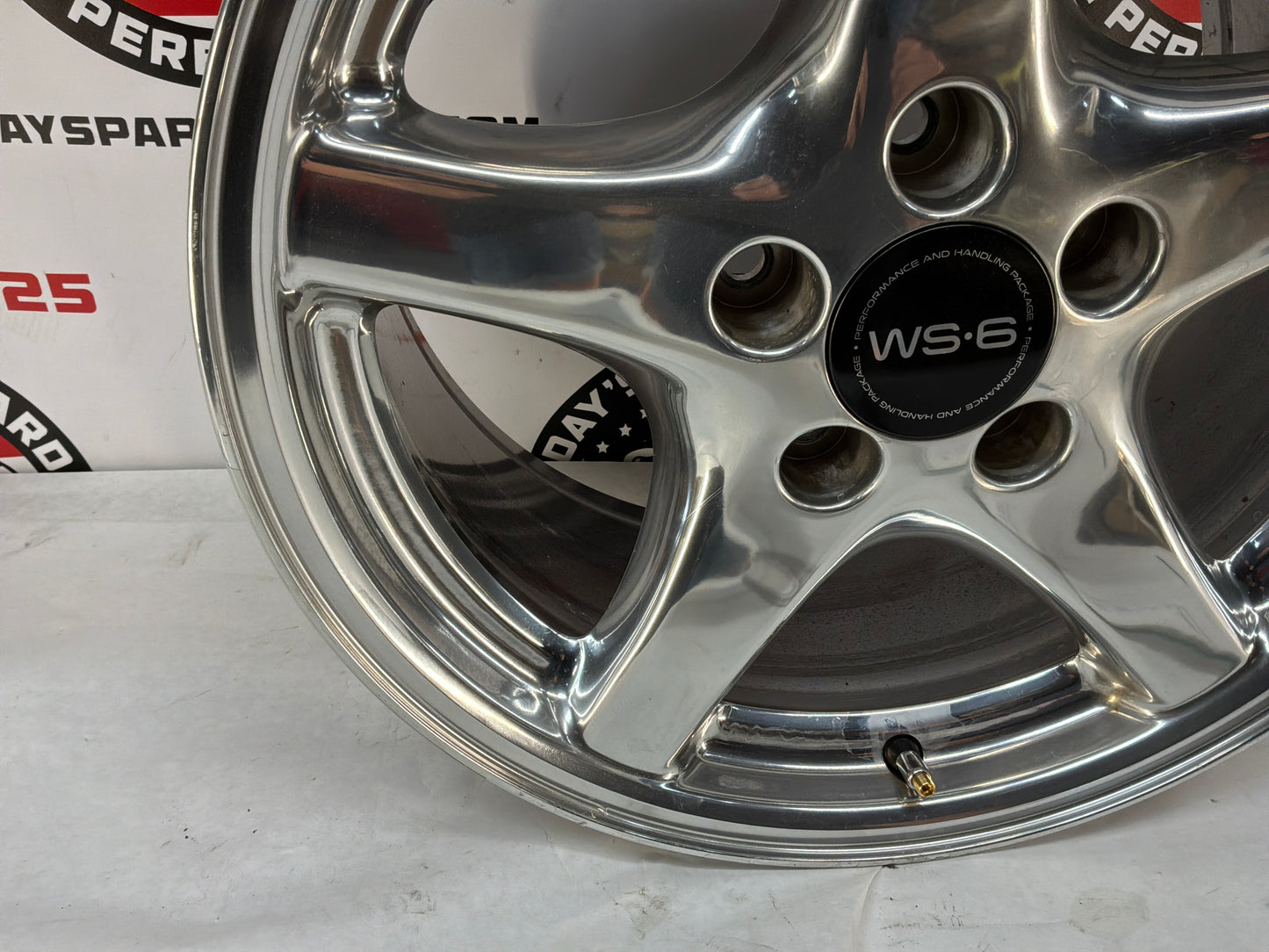1999 Pontiac Firebird Trans Am Formula WS6 Polished Wheel 17x9