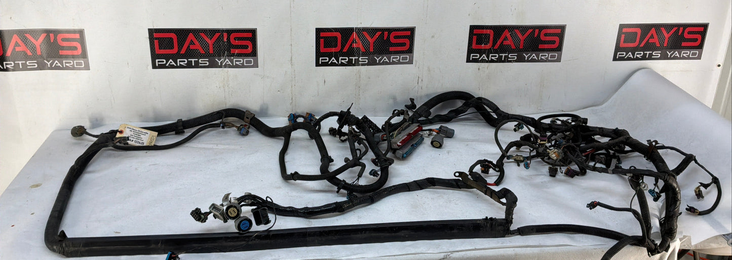 1999 Chevy C5 Corvette Engine Motor Automatic Transmission Wire Wiring Harness OEM