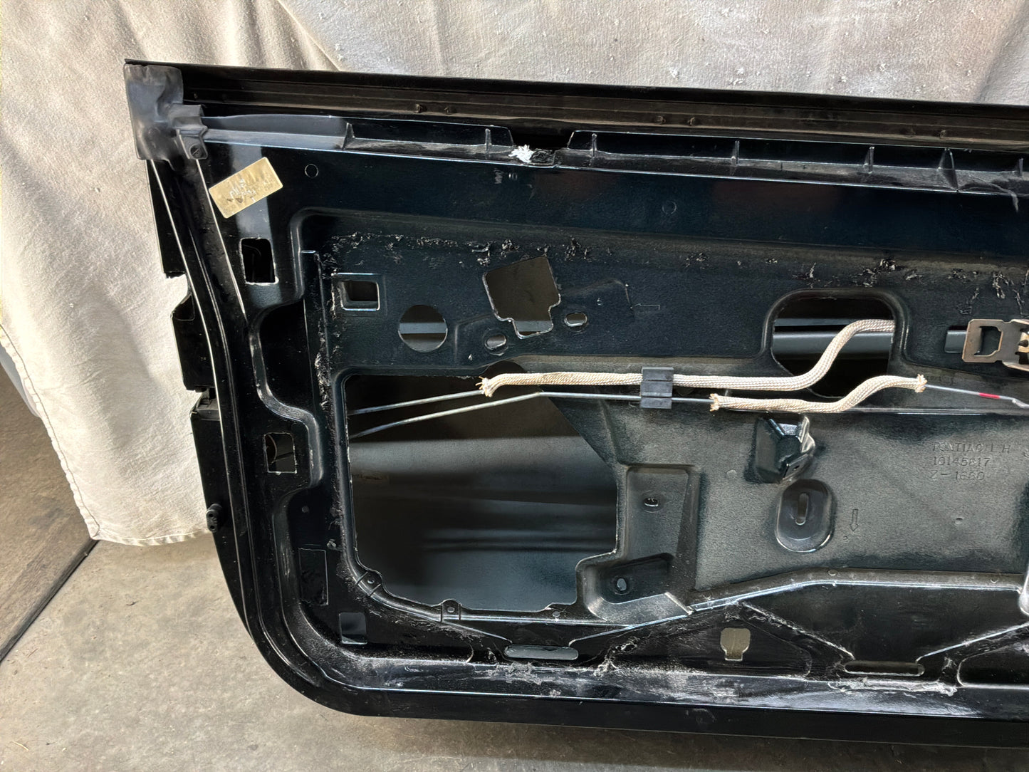 1999 Pontiac Firebird Trans Am Formula WS6 LH Driver Exterior Door Black OEM