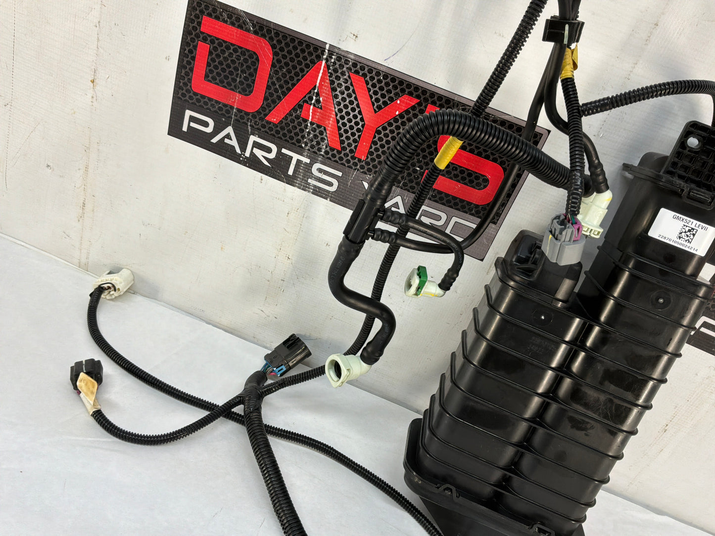 2014 Chevy Camaro ZL1 Charcoal Canister Evap Lines Hoses Tubes Fuel Tank Wire Wiring Harness