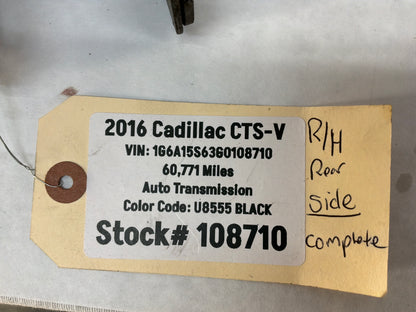 2016 Cadillac CTS-V RH Passenger Rear Suspension Control Trailing Arms Rods Links Set OEM